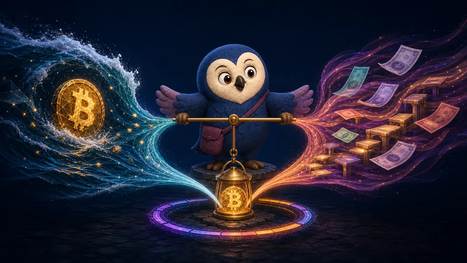 Luma separa el precio global de bitcoin y el tipo de cambio local antes de reunirlos en una cotización latinoamericana