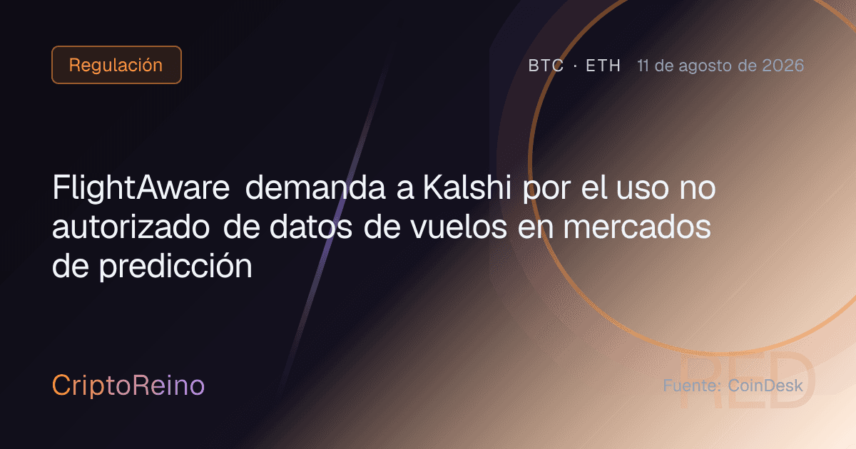 FlightAware demanda a Kalshi por el uso no autorizado de datos de vuelos en mercados de predicción